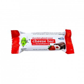 FAMILY TREE Chocolate Glazed Cheese Bar Strawberry 36g